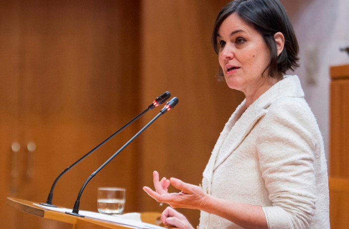 La portavoz de Hacienda del Partido Aragonés es Elena Allué