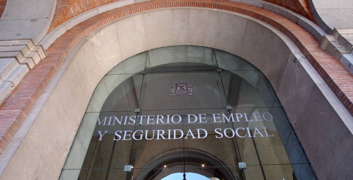 Fachada del Ministerio de Empleo y Seguridad Social del que depende la Inspección de Trabajo. Pablo Monge
